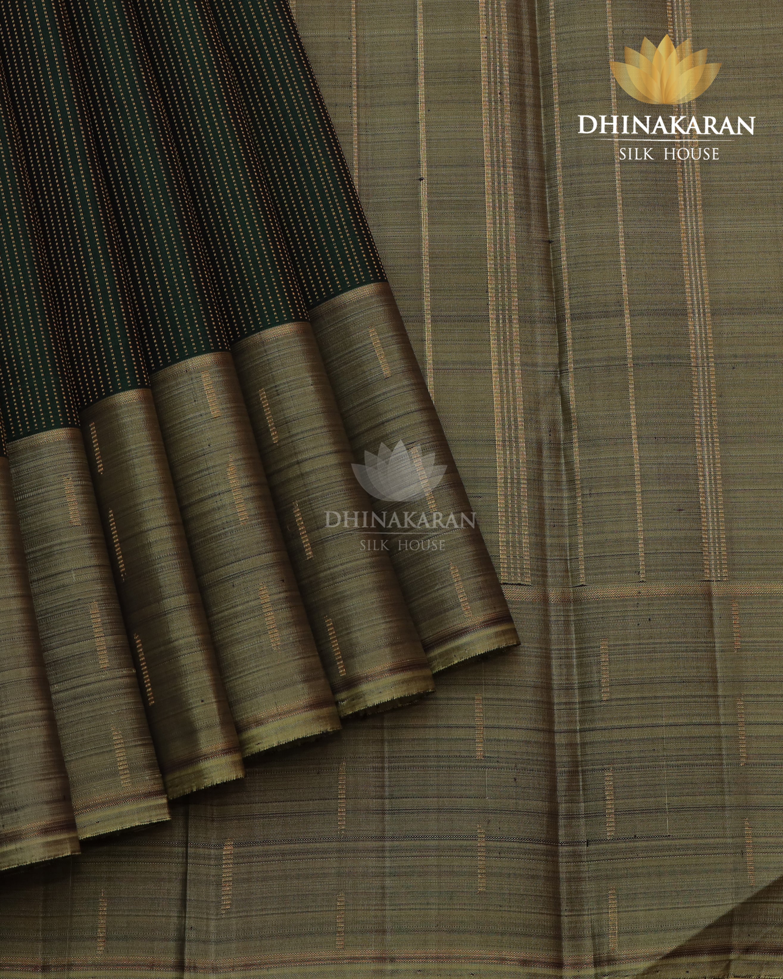 Pin Stripe Kanjivaram-sar2322