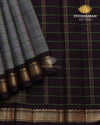 Grey Small Border Kanjivaram-sar2324
