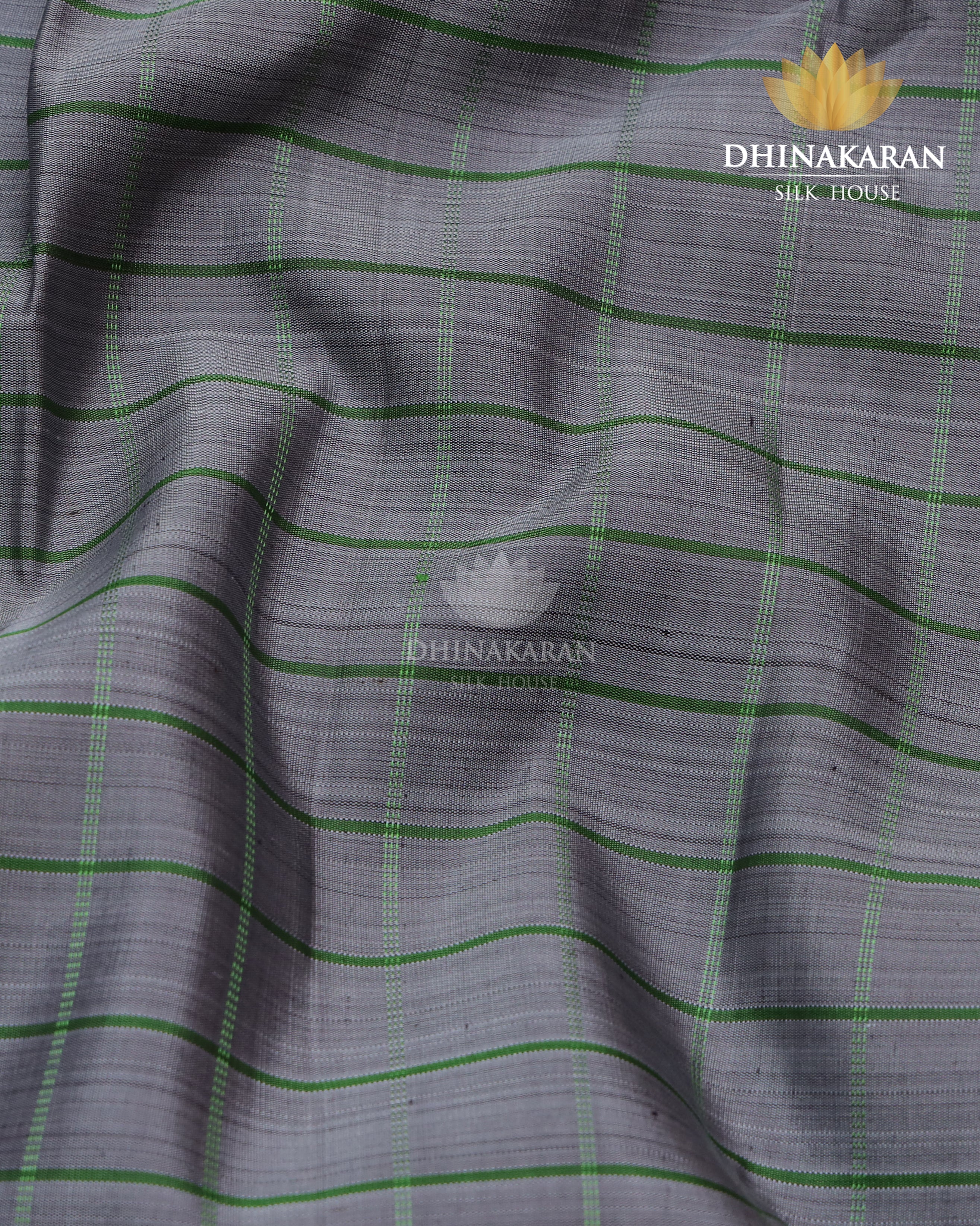 Grey Small Border Kanjivaram-sar2324