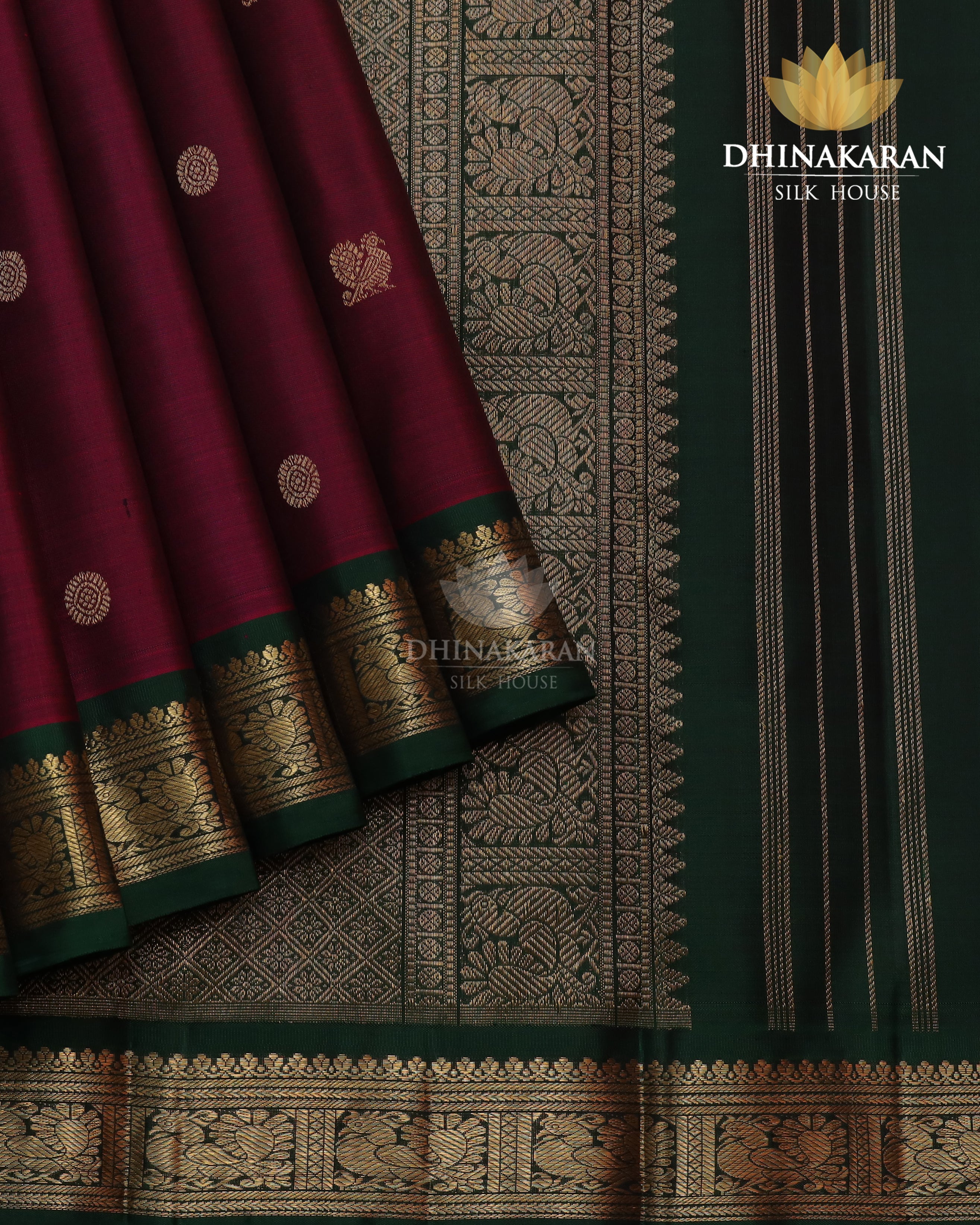 Wine colour Kanjivaram-sar2310