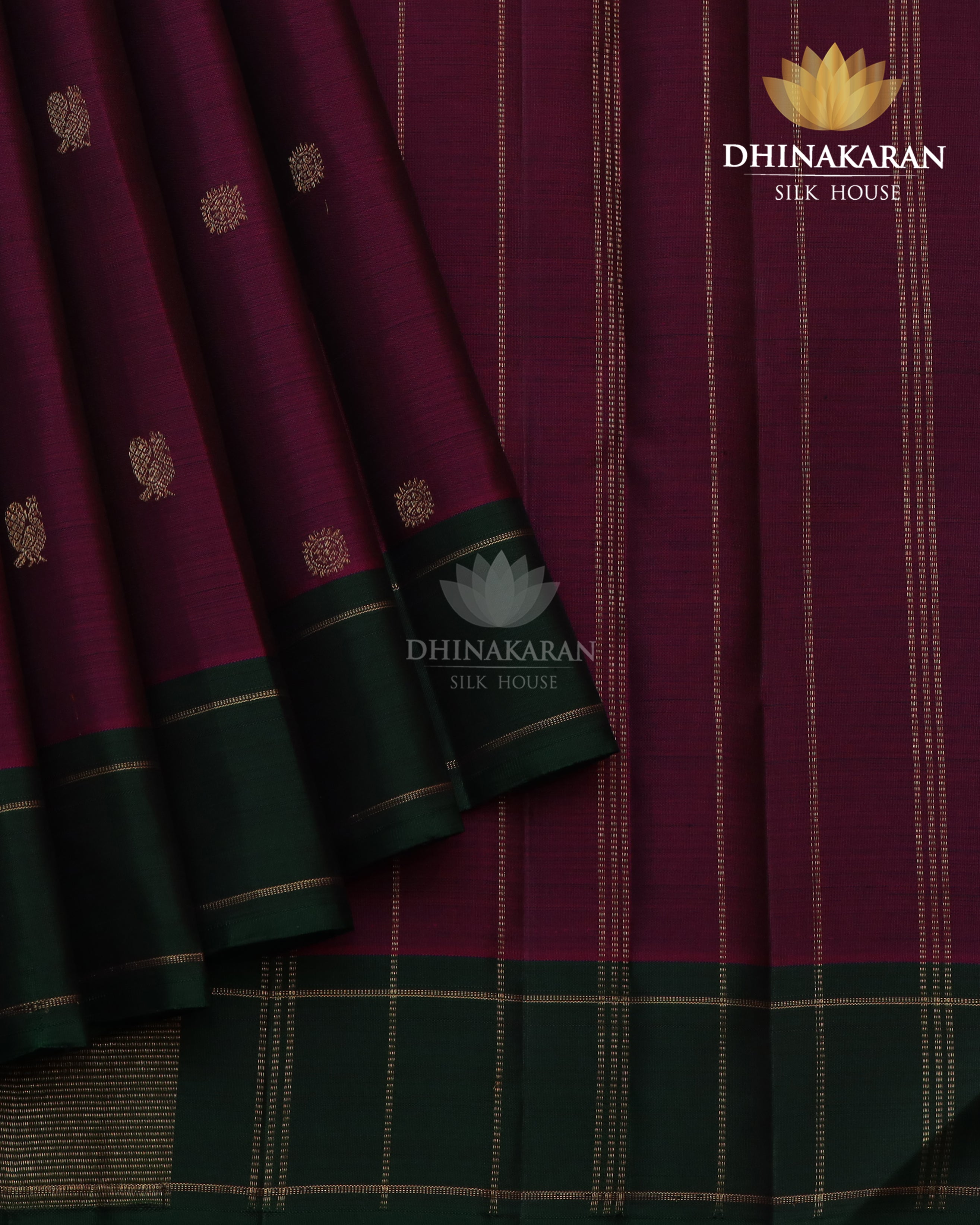 Wine Colour Kanjivaram-sar2378