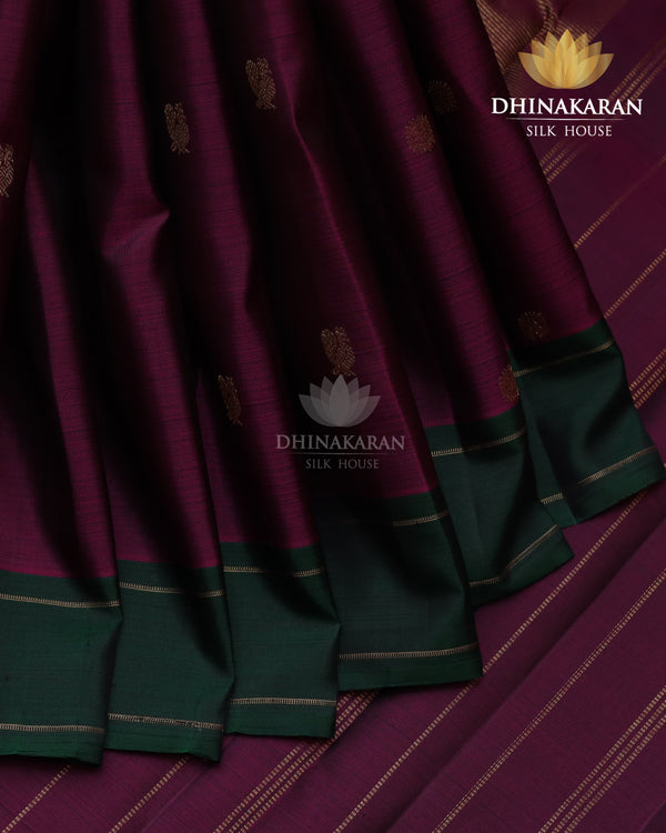 Wine Colour Kanjivaram-sar2378