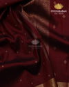 Deep Maroon Kanjivaram-sau3074