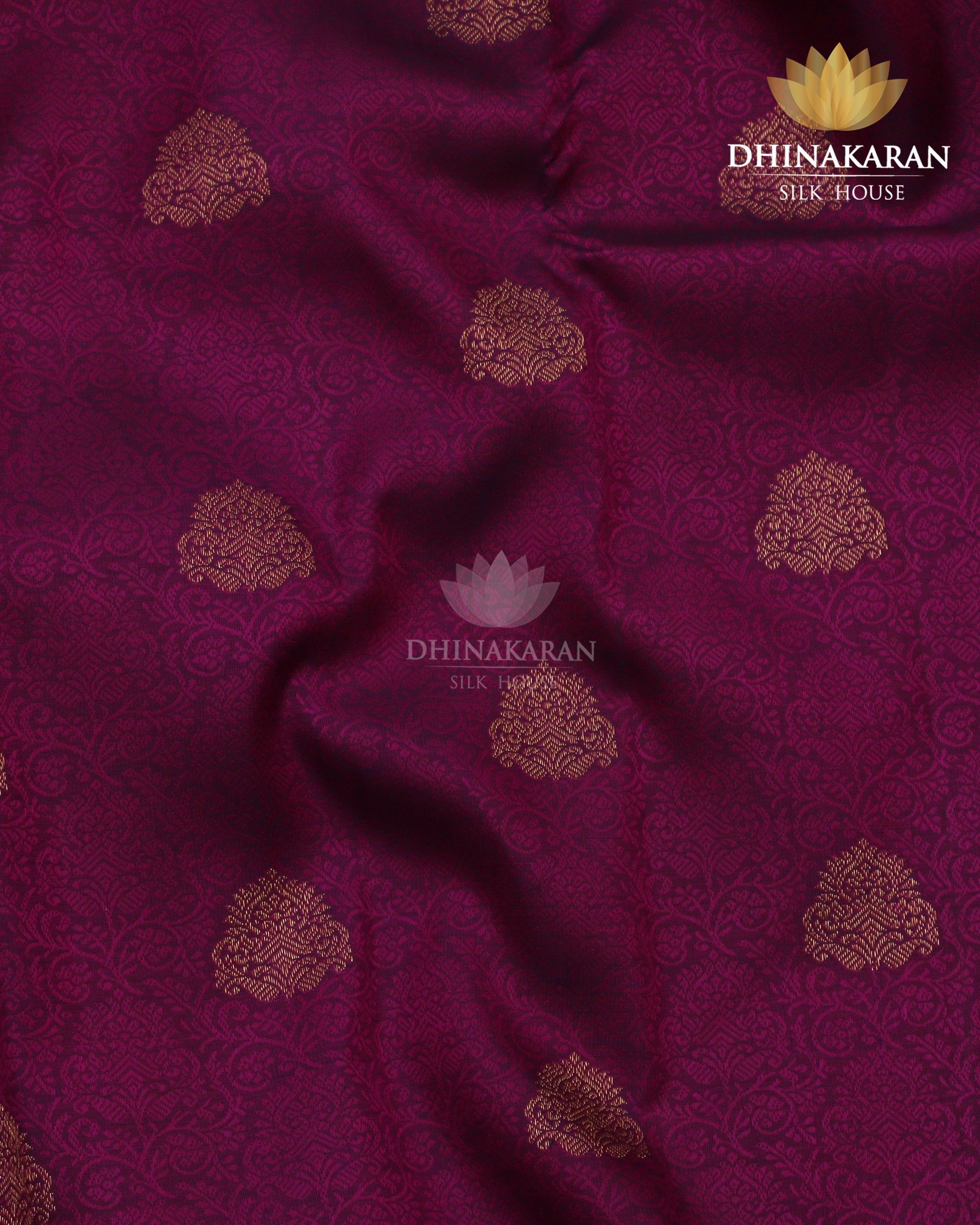 Wine Colour Kanjivaram-sau1027