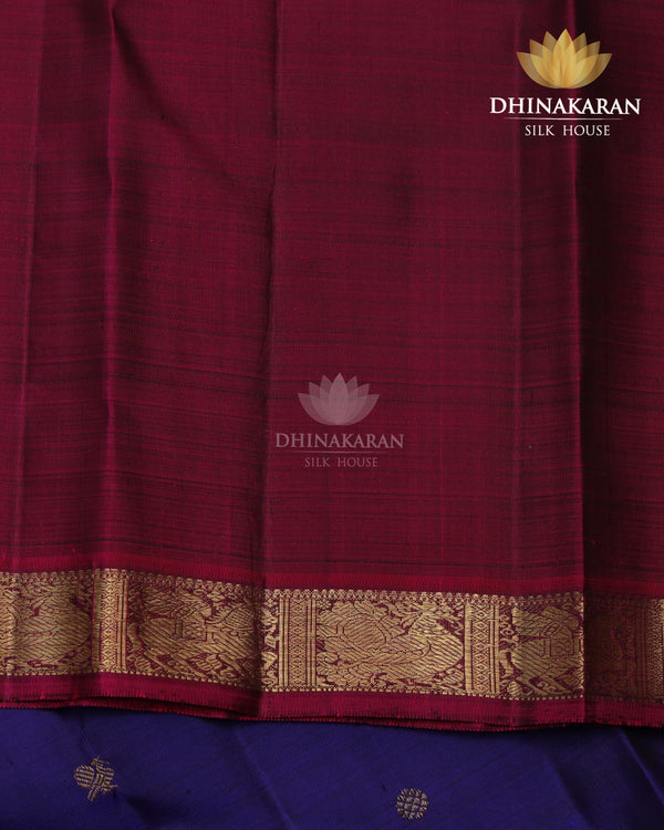 Midnight Blue Kanjivaram-sar2364