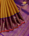 Yellow & purple Kanjivaram-sv640