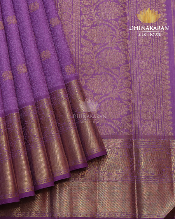 Lavender Kanjivaram-sau3040