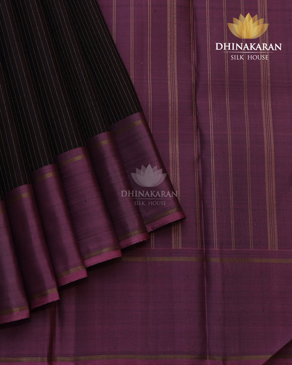 Pinstripe Kanjivaram-sar2320