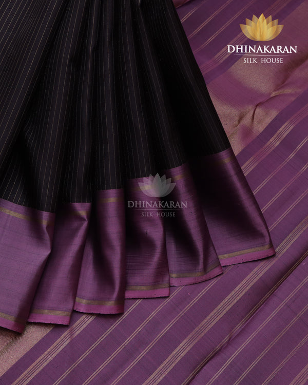 Pinstripe Kanjivaram-sar2320