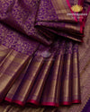 Purple brocade Kanjivaram-sv222