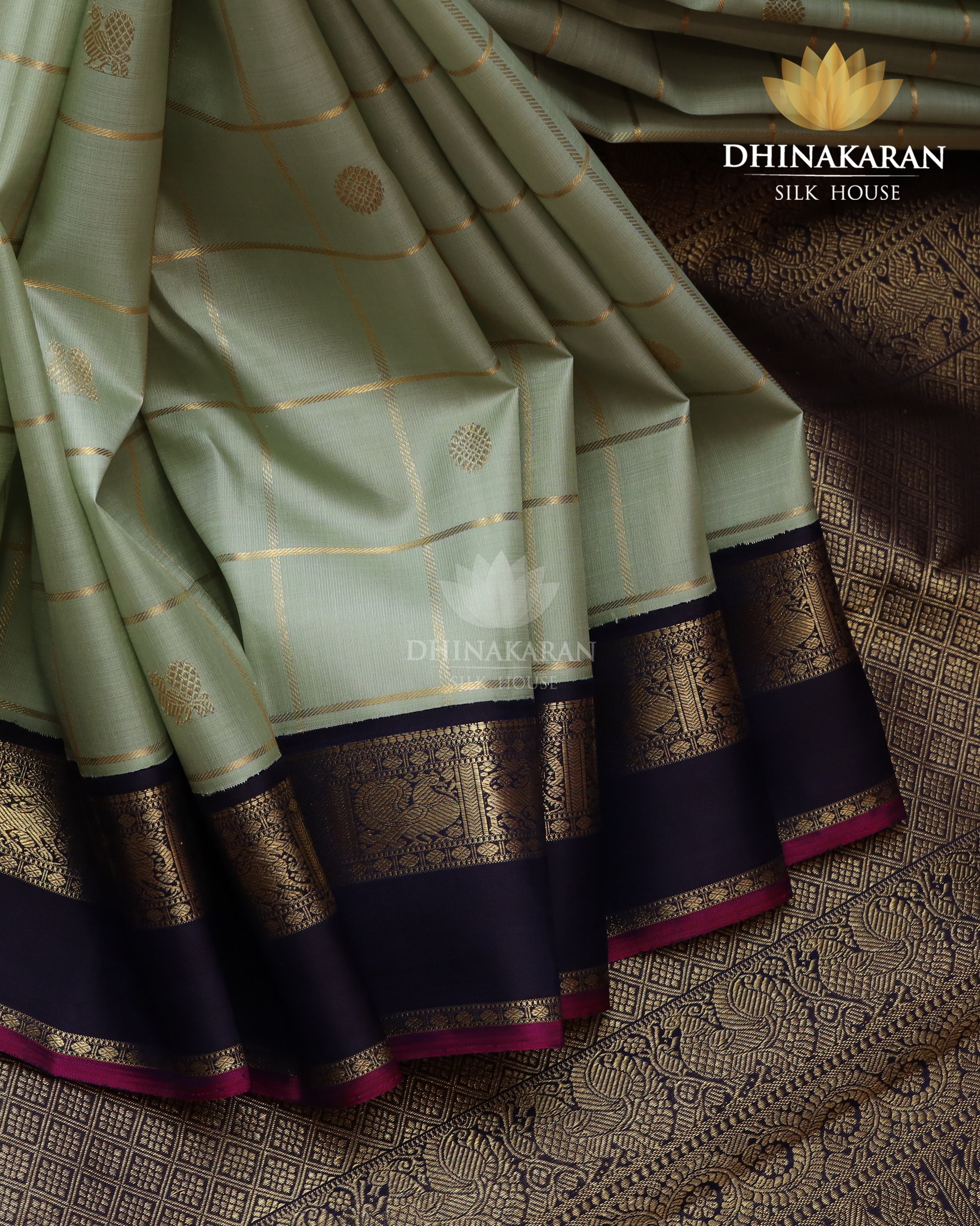 Sage Green Kanjivaram-sv959