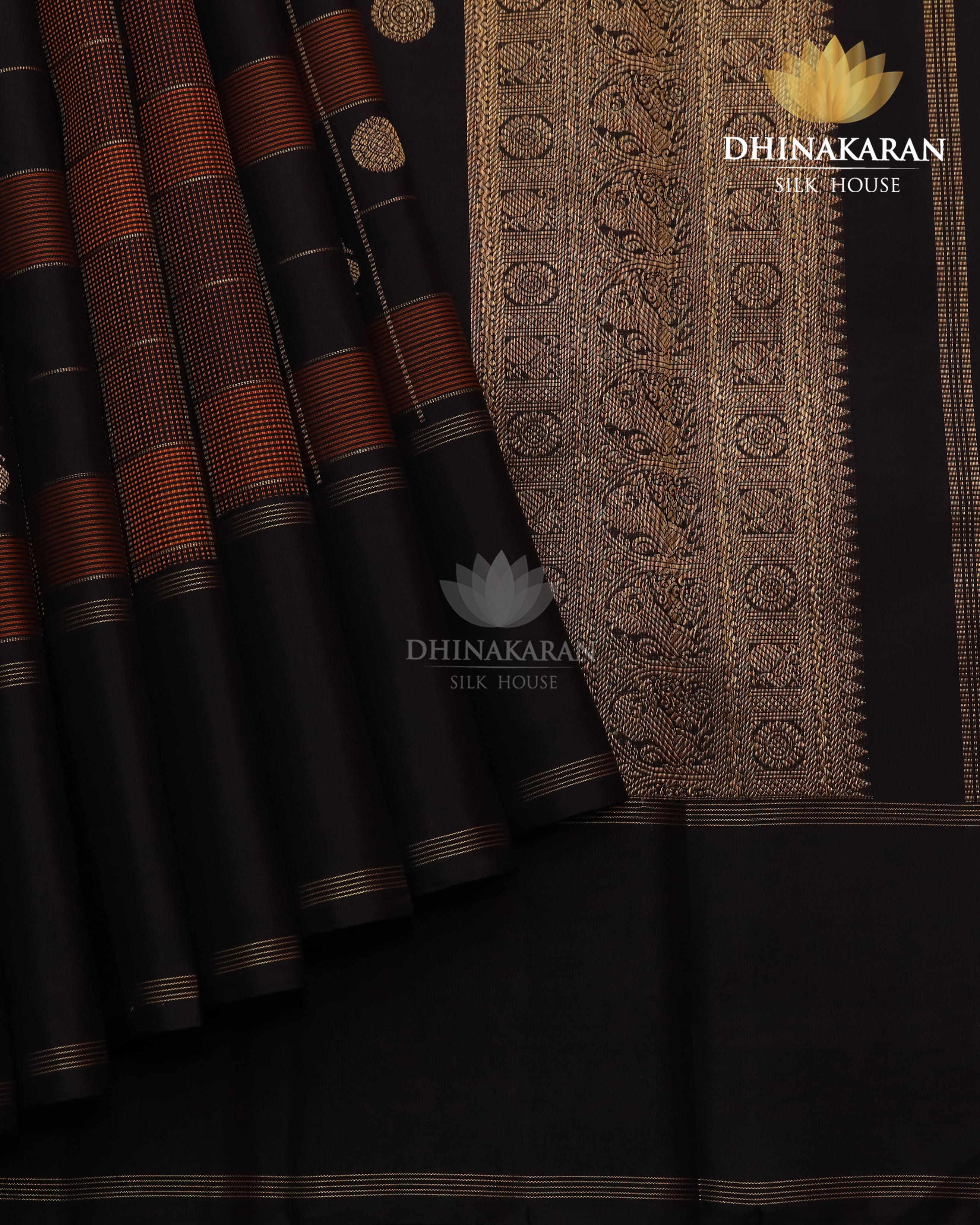 Snuff silk On Silk Kanjivaram-sar2676
