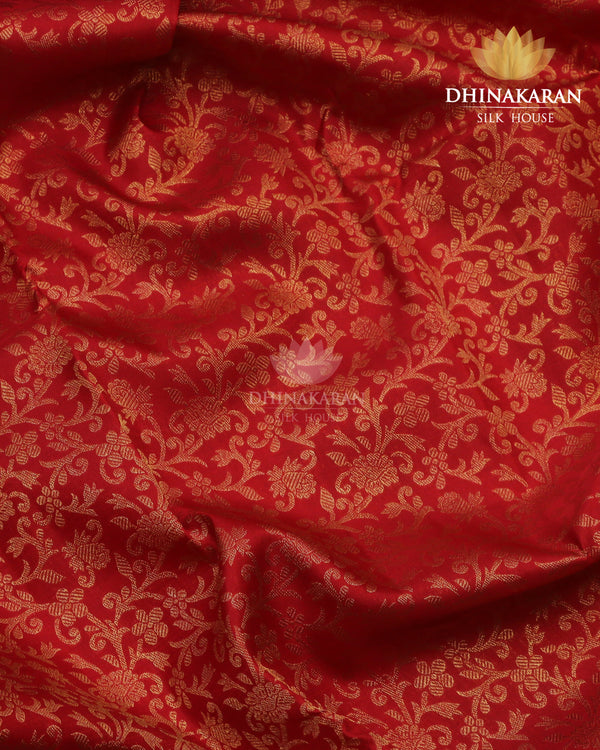 Bridal Red Kanjivaram-sv188