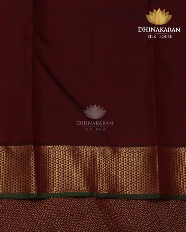 Deep Maroon Kanjivaram-sv192