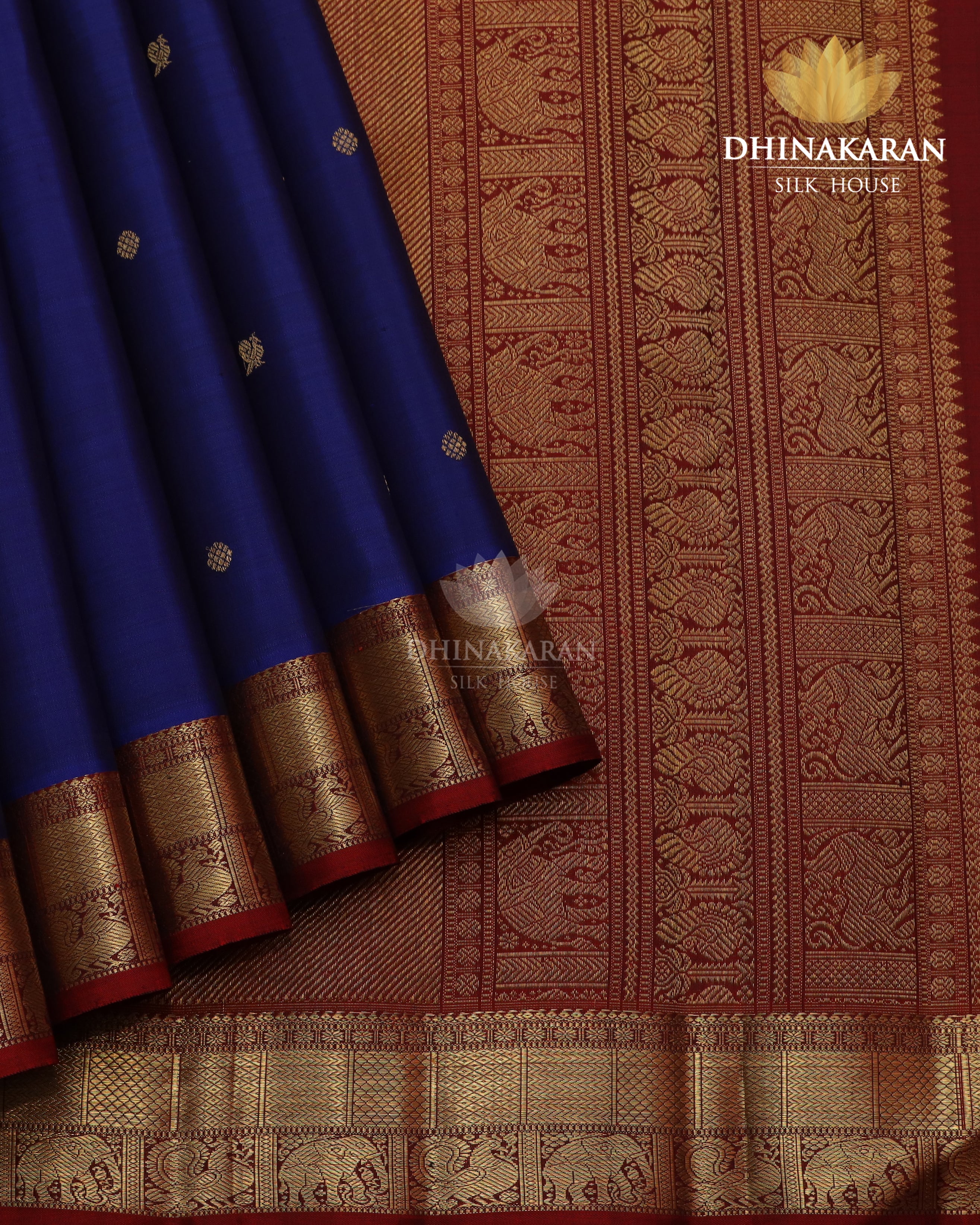 Midnight Blue Kanjivaram-sau4200