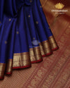 Midnight Blue Kanjivaram-sau4200