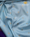 Powder blue Kanjivaram-sau2452