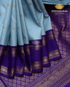 Powder blue Kanjivaram-sau2452