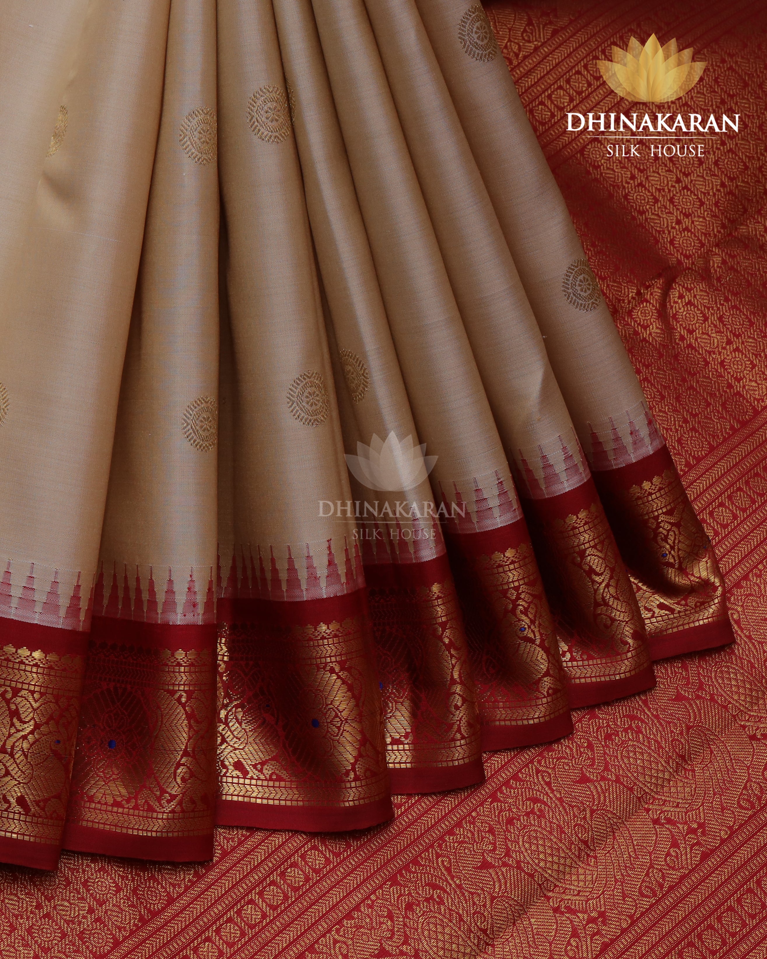 Beige Kanjivaram-sau3106