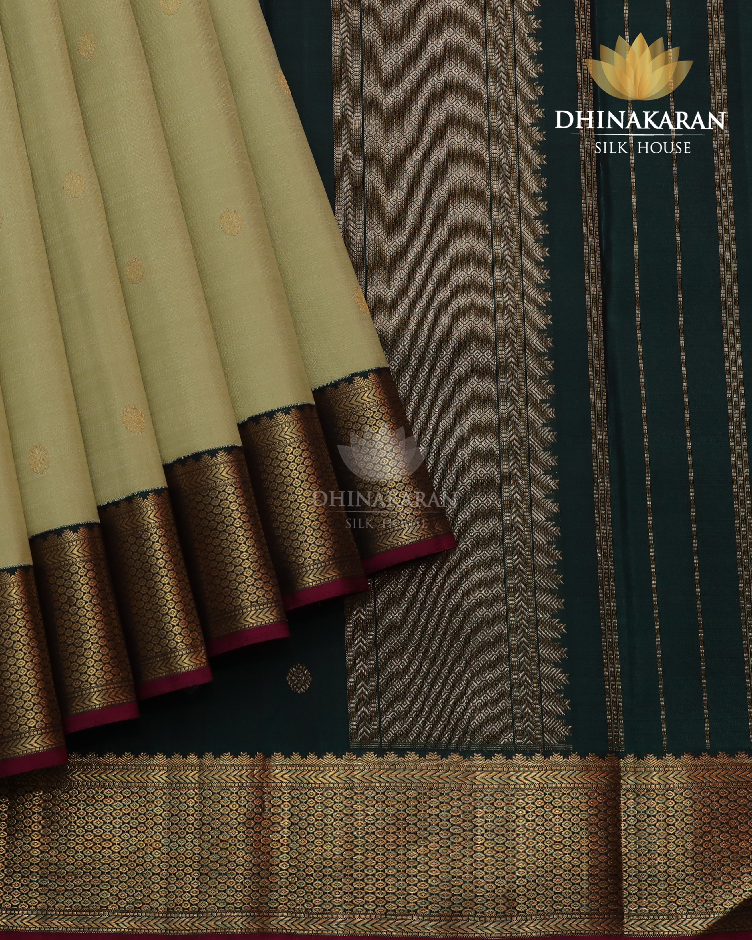 Elachi Green Kajivaram-sau3108