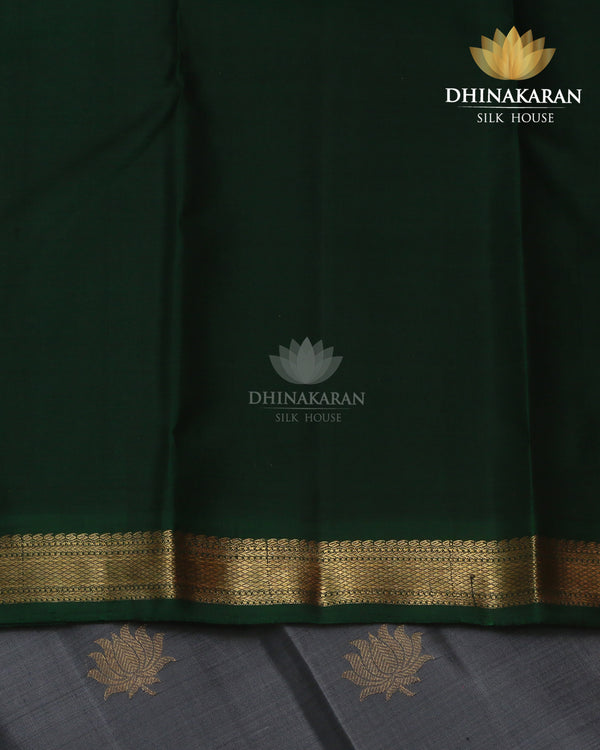 Dove Grey Kanjivaram-sau1045