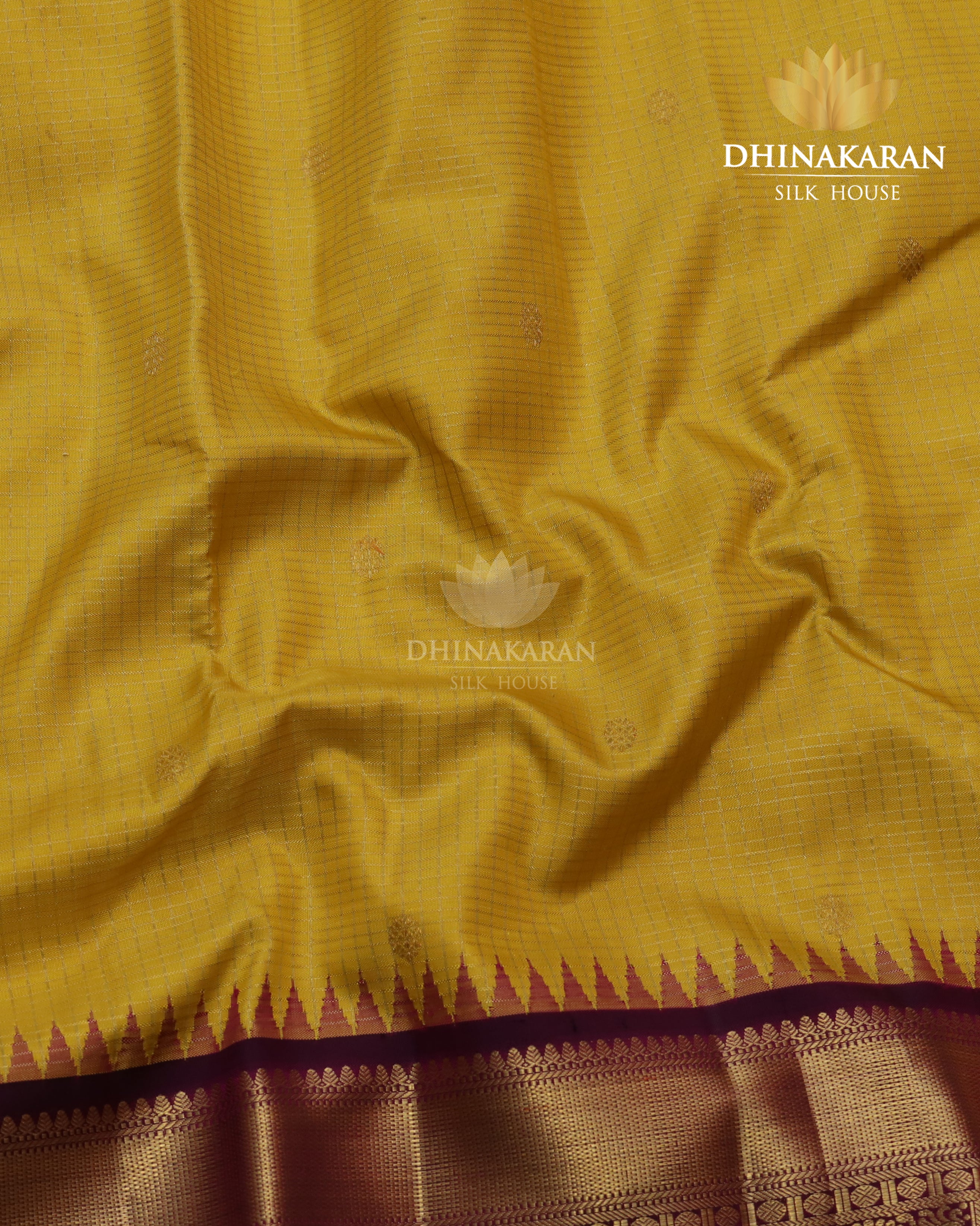 Sampanga Yellow Kanjivaram-sv702