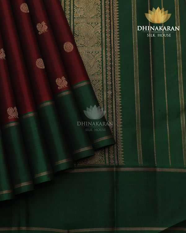 Ruby Red Kanjivaram-sar2816