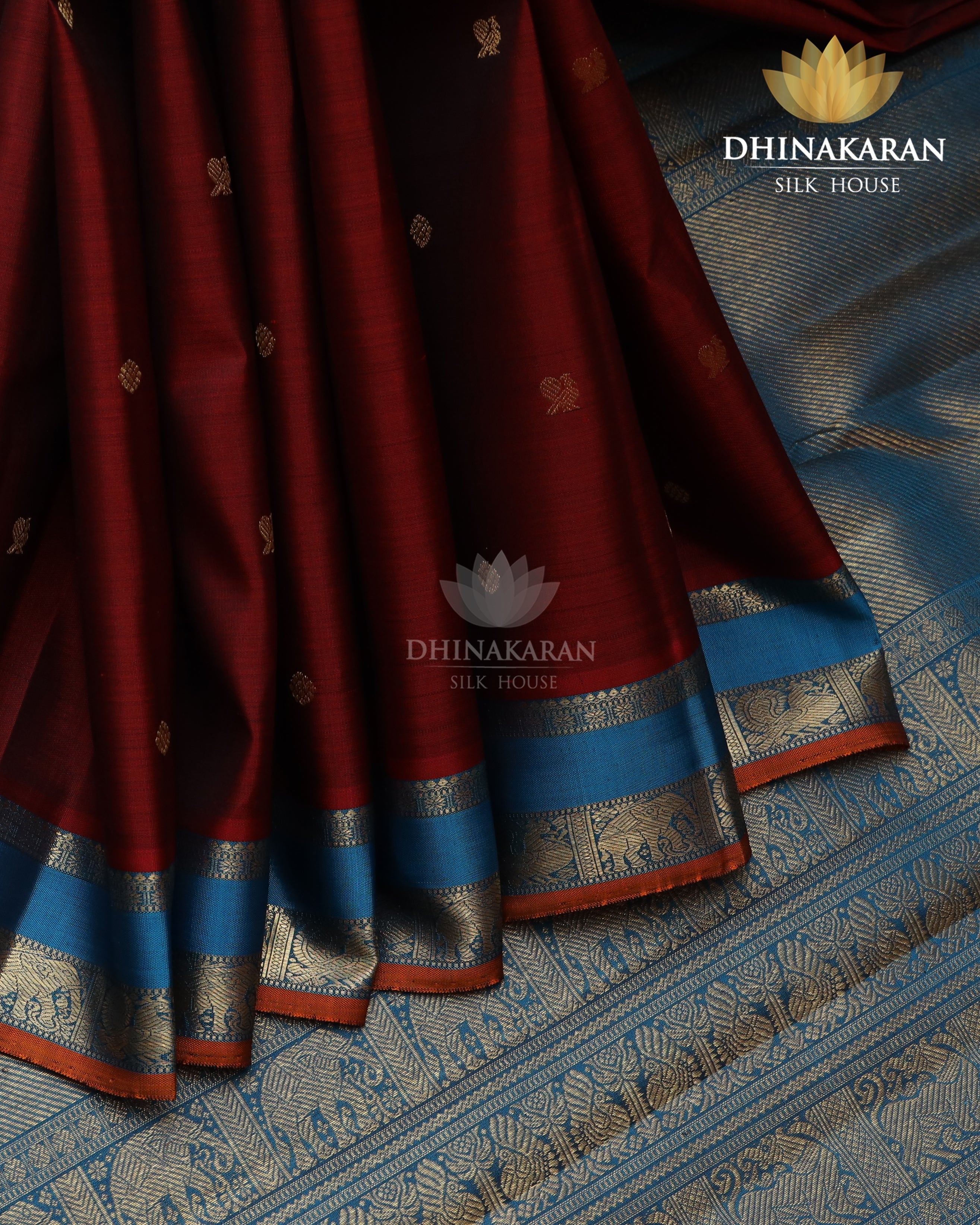 Ruby Red Kanjivaram-sau3094
