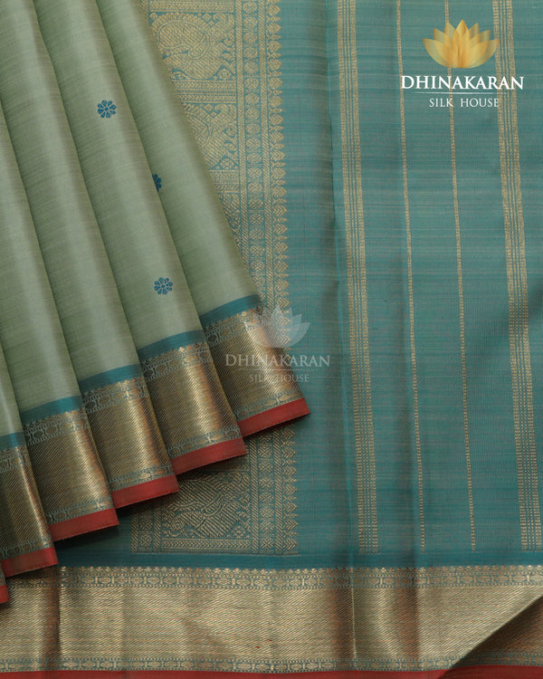Pastel Green Kanjivaram-sar4000