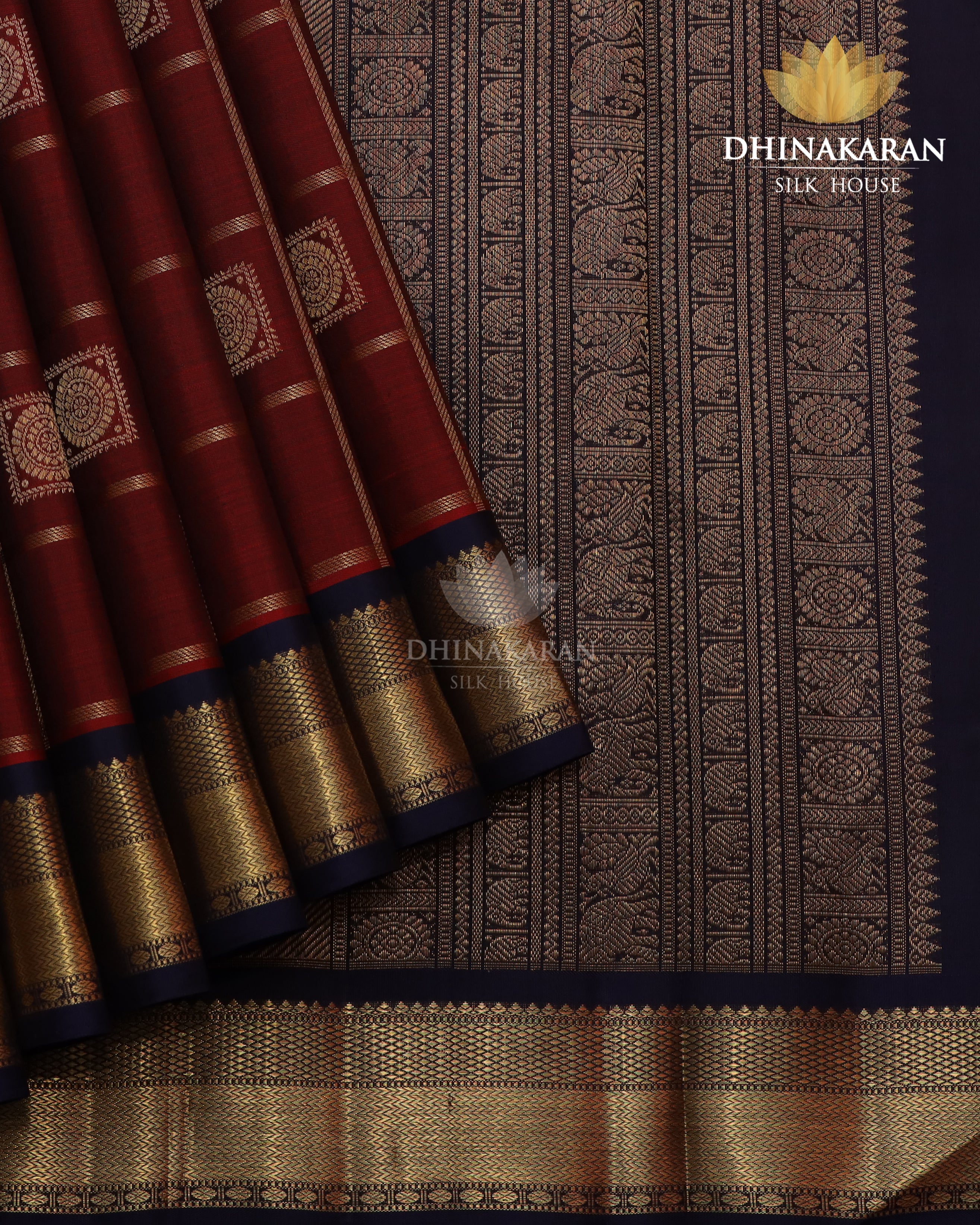 Ruby Red Kattam Butta Kanjivaram-sau4012