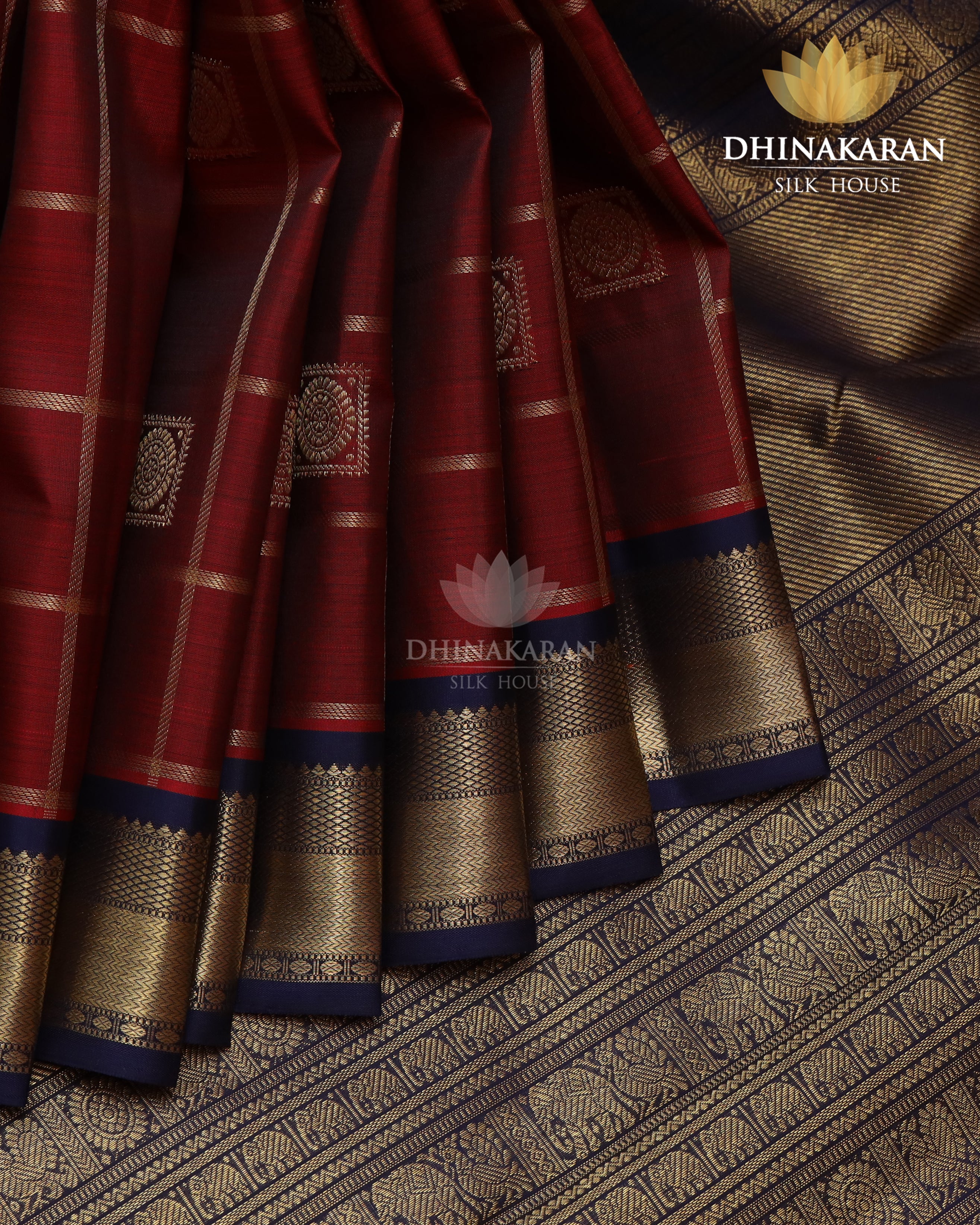 Ruby Red Kattam Butta Kanjivaram-sau4012