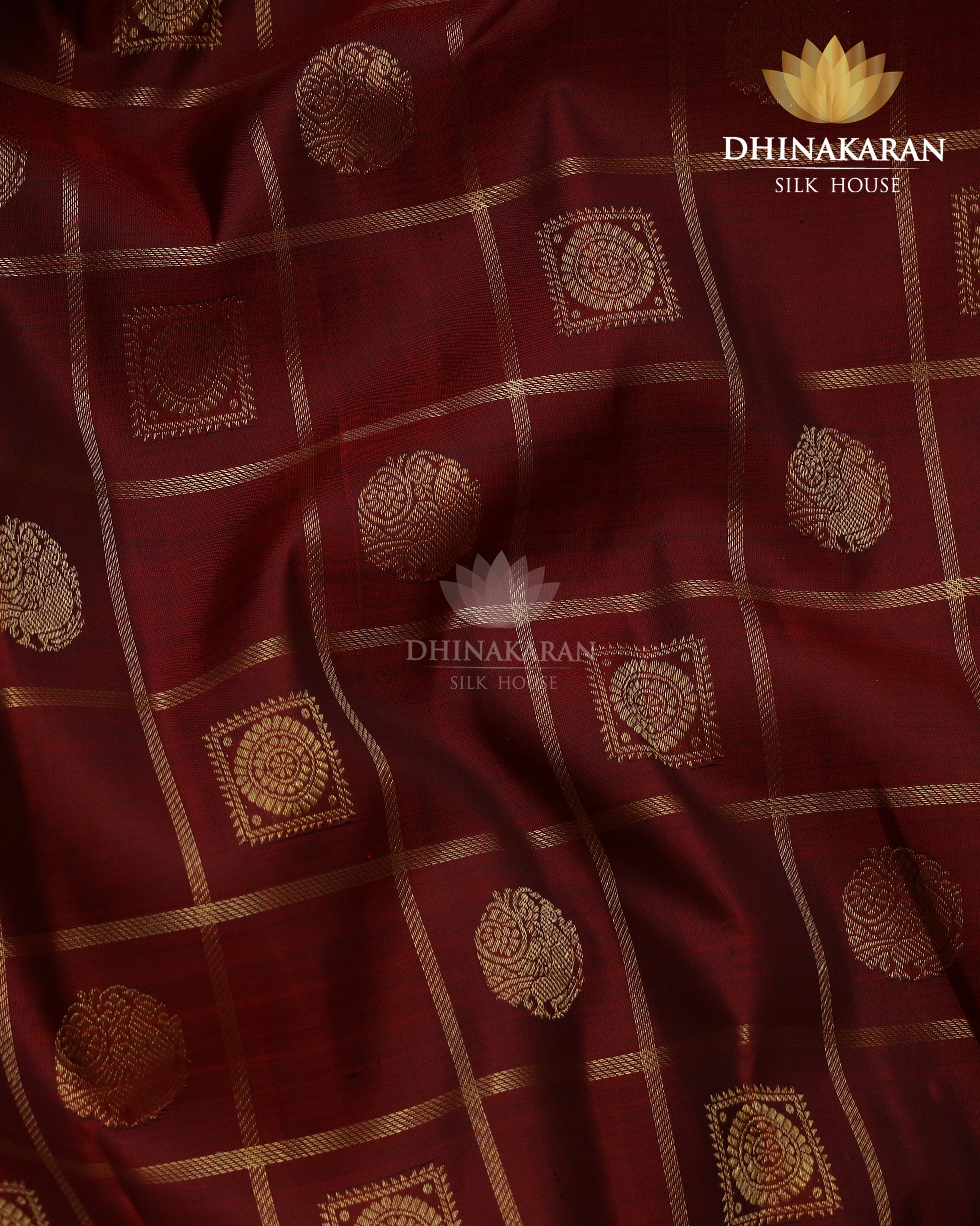 Ruby Red Kattam Butta Kanjivaram-sau4012