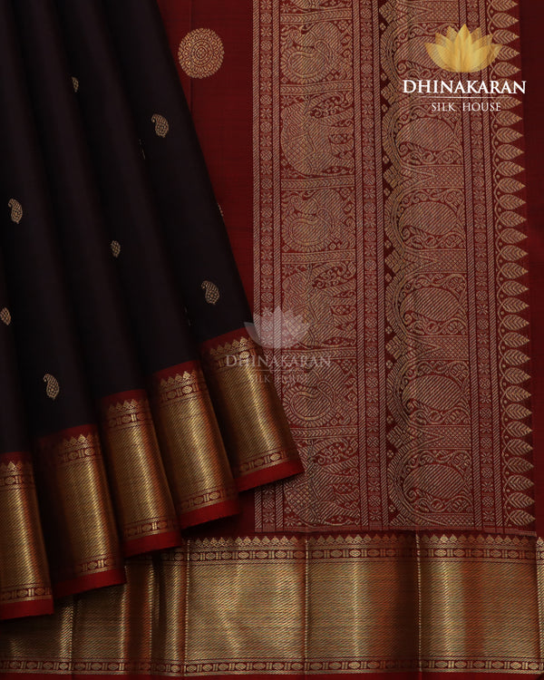 coffee Brown Kanjivaram-sau2414