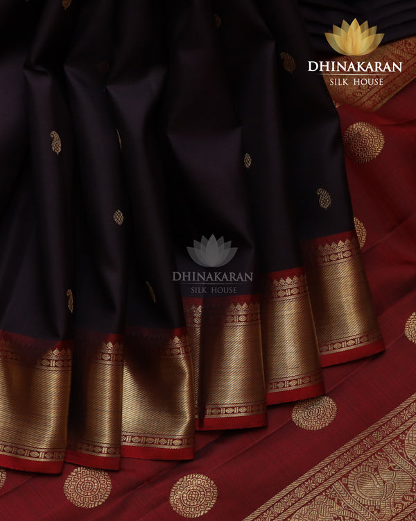 coffee Brown Kanjivaram-sau2414