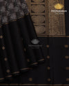 Black Silk On Silk Kanjivaram-sar974