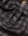 Black Silk On Silk Kanjivaram-sar974