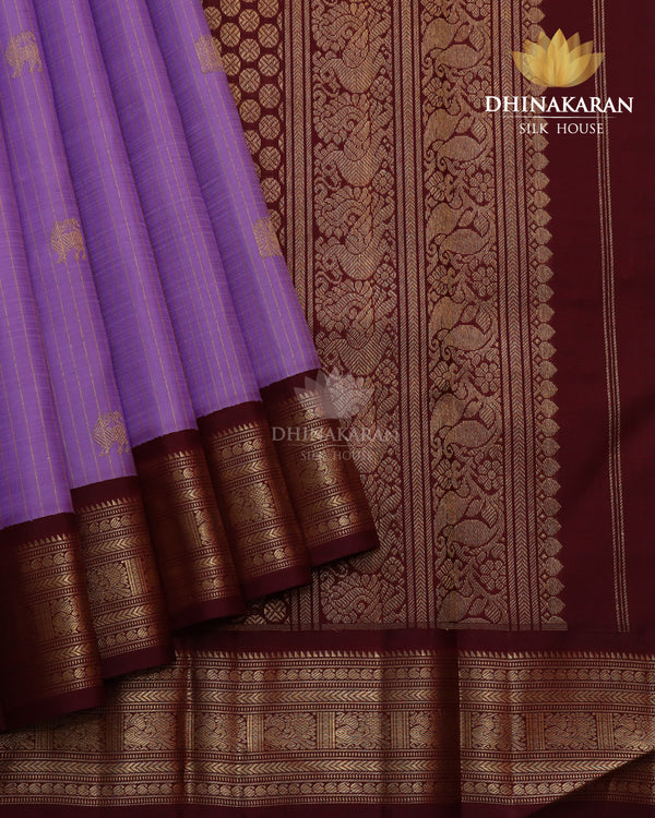 Lavender Kanjivaram-sau2420