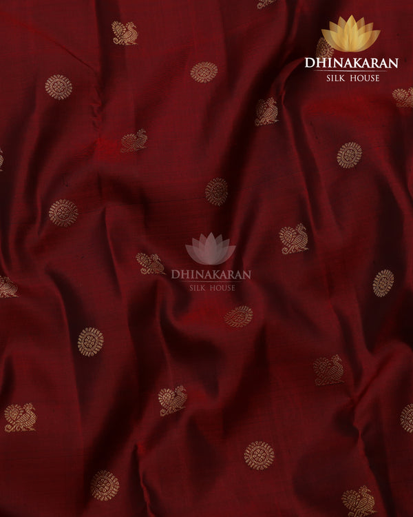 Ruby Red Kanjivaram-sau4006