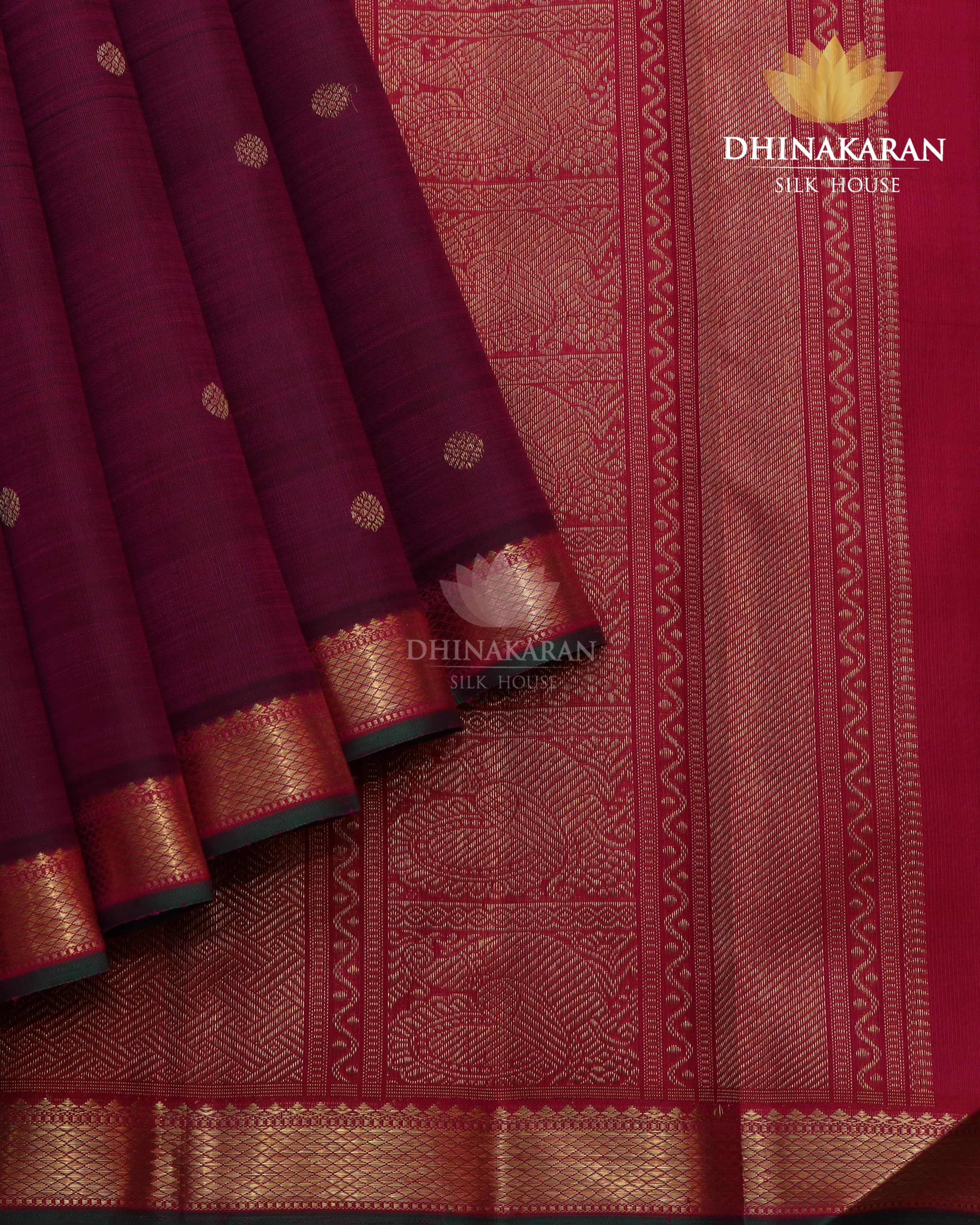 Wine Butta Kanjivaram-sar2778
