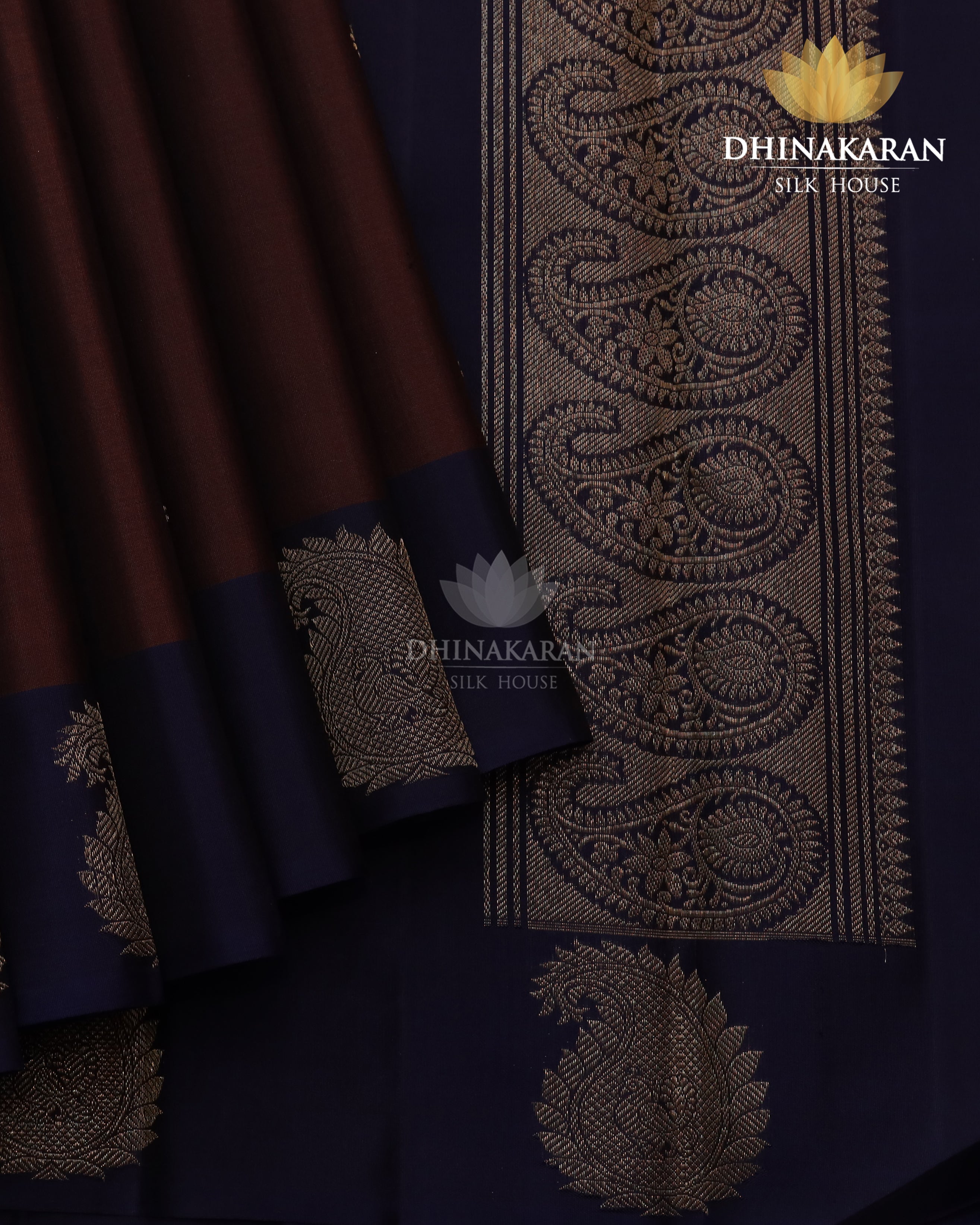 Brown Kanjivaram-sar2780