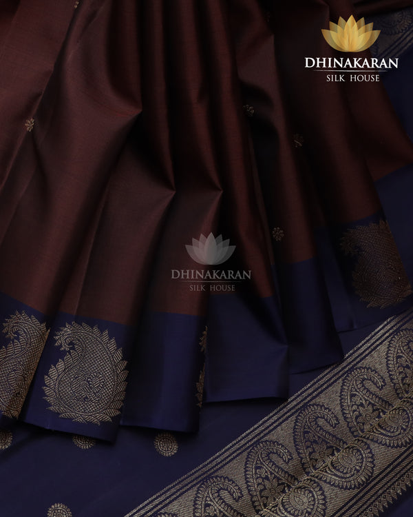 Brown Kanjivaram-sar2780