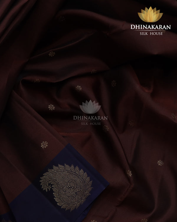 Brown Kanjivaram-sar2780