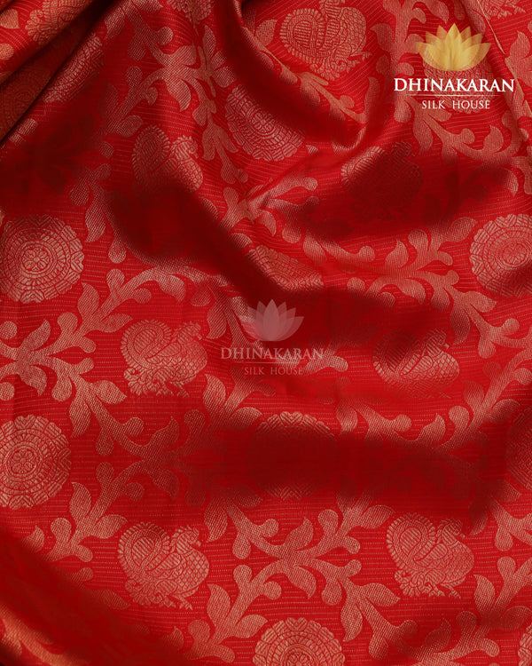 Red Jaal Kanjivaram-sv246