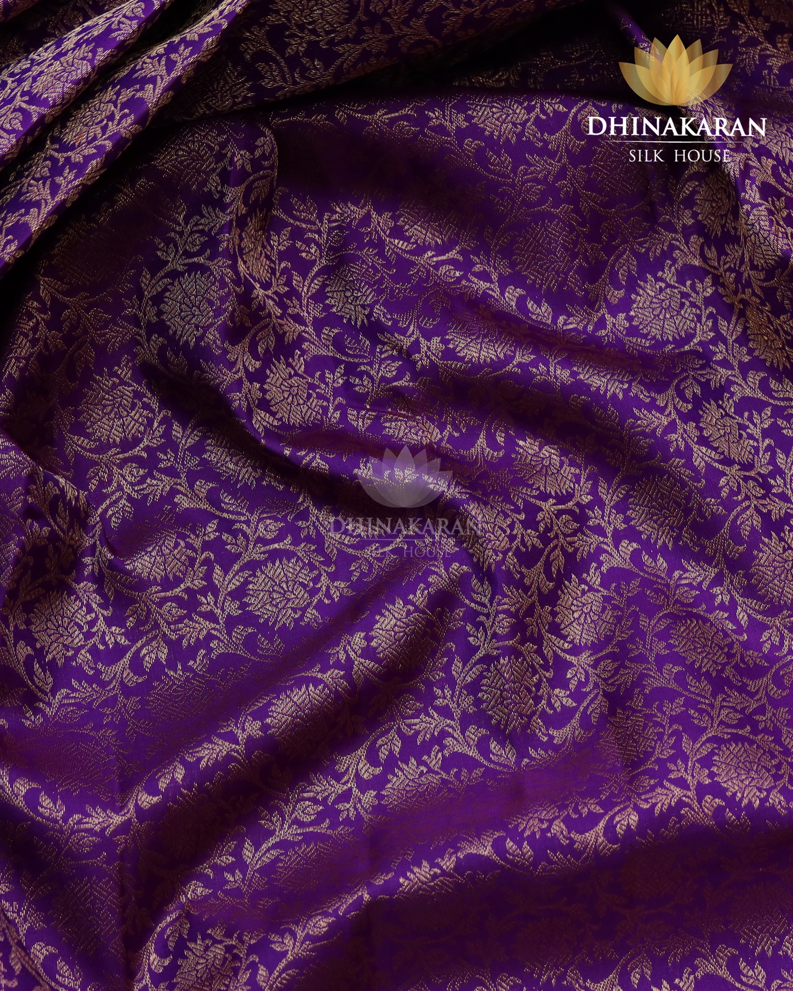 Purple Brocade Kanjivaram-sv242