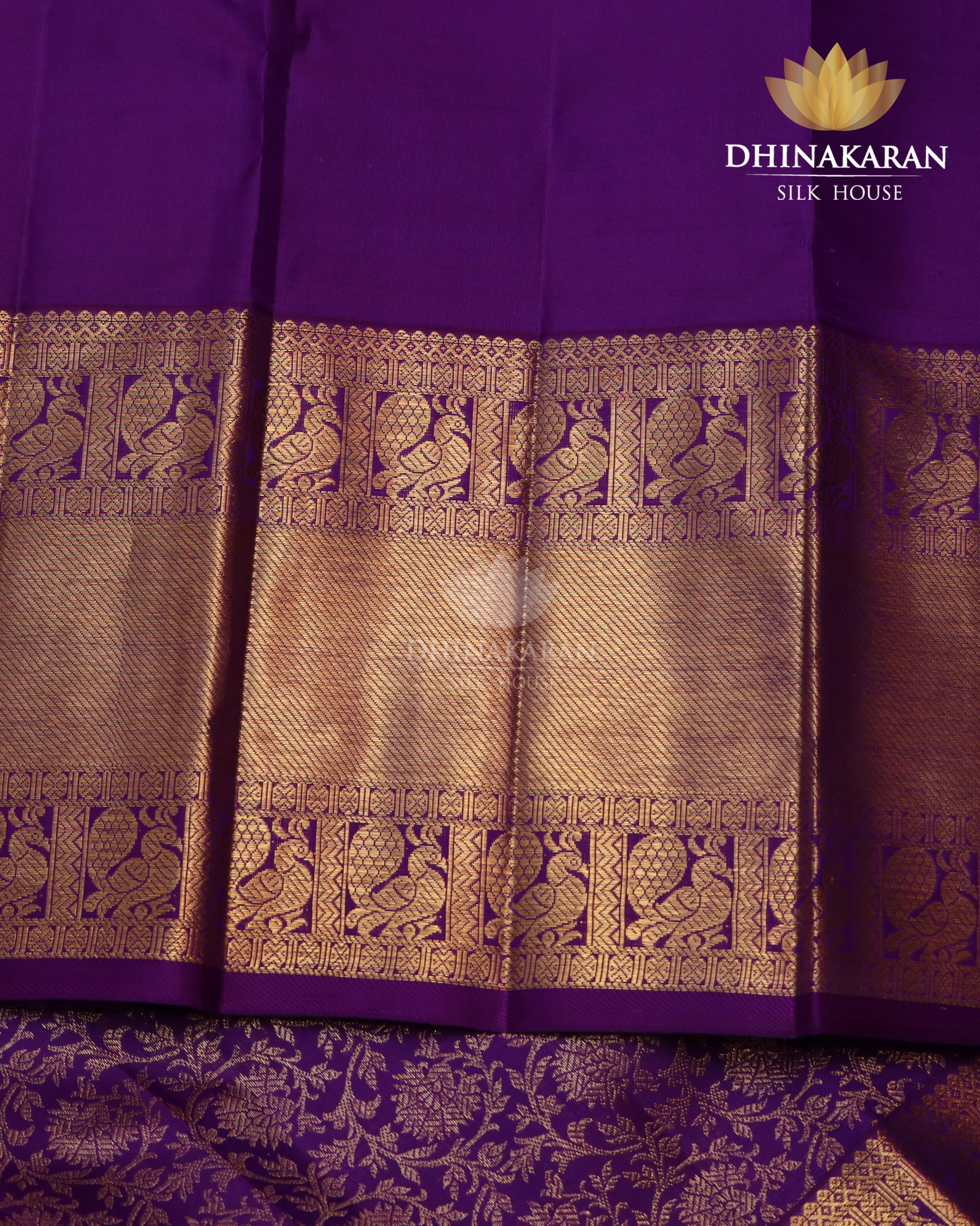 Purple Brocade Kanjivaram-sv242