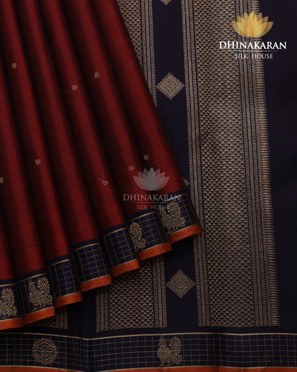 Ruby Red Kanjivaram-sau2794