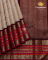 Beige Kattam Kanjivaram-sau2812