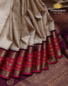 Beige Kattam Kanjivaram-sau2812