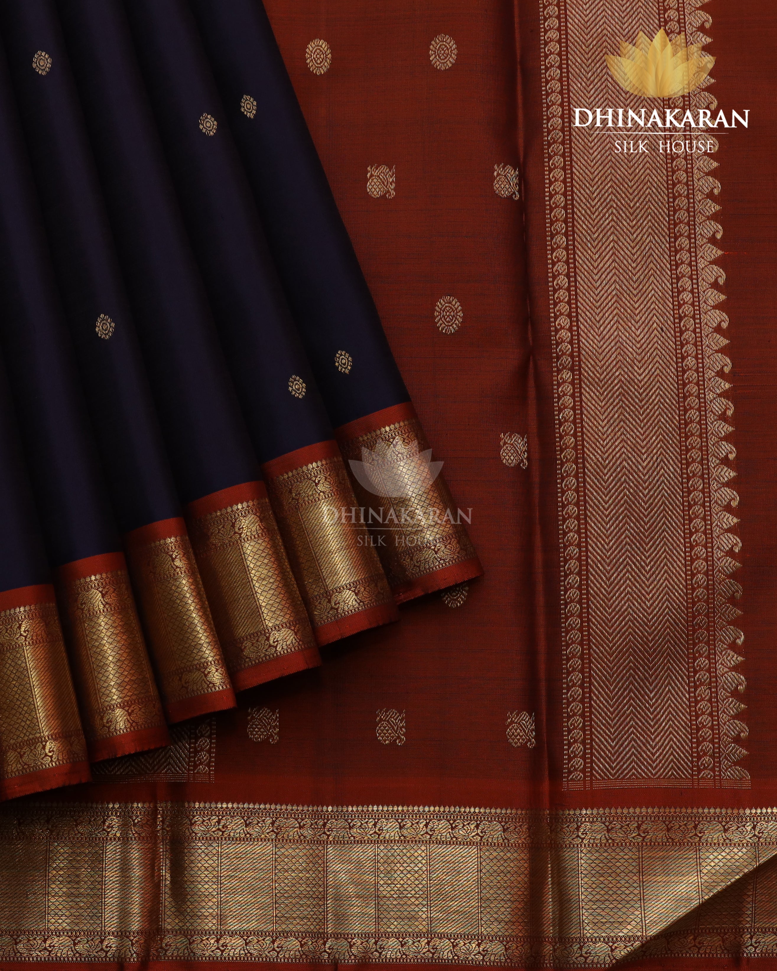 Navy Blue Kanjivaram-sau2804