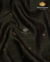 Olive green Kanjivaram-sar2726